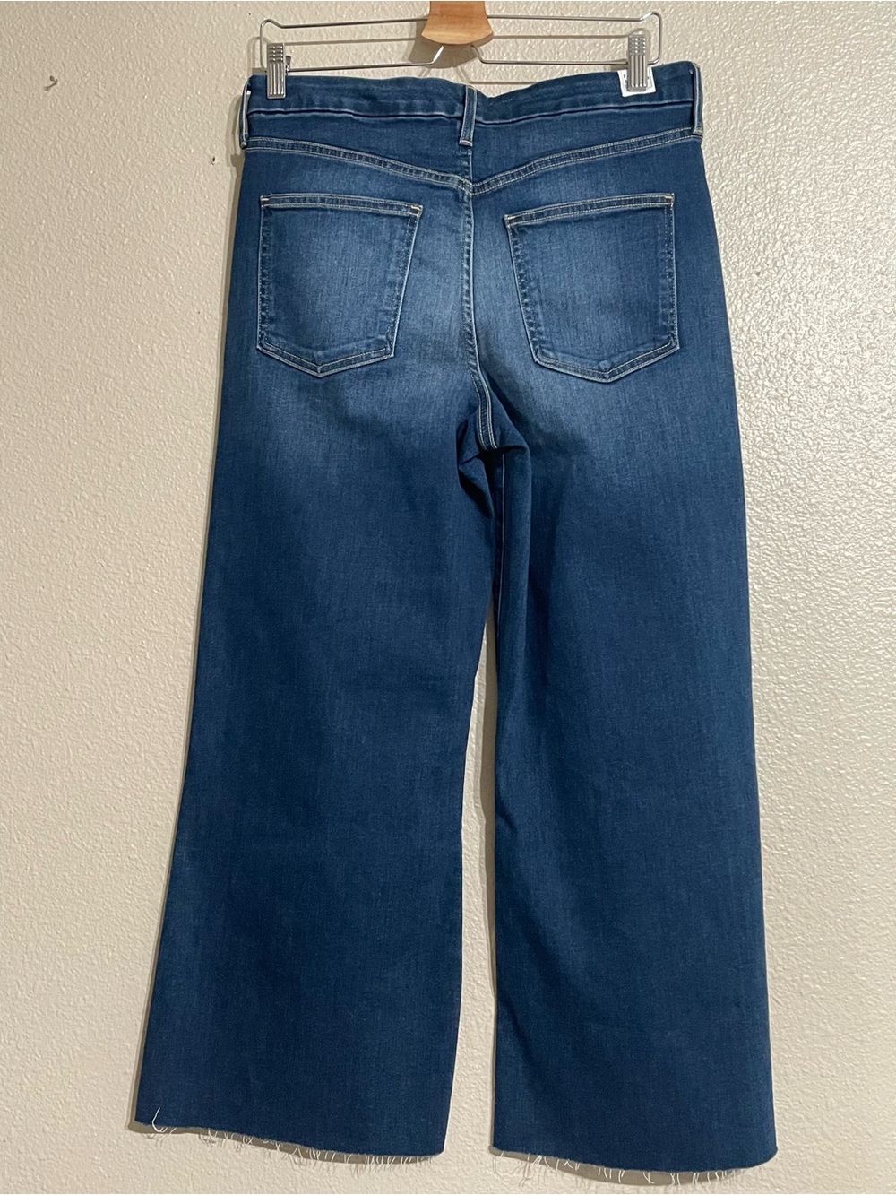 Frank & Eileen Galway Wide-Leg Jeans in Medium Blue Wash 30 - Picture 4 of 15